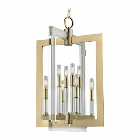 HUDSON VALLEY Wellington 8 Light Pendant 9317-AGB